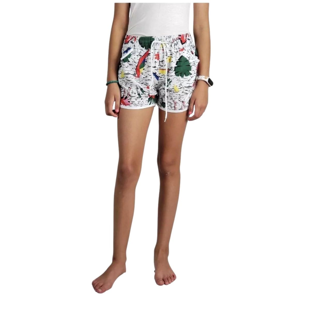 LIKE SHOP - Traje De Baño Niña Juvenil Short De Playa Diseños 503
