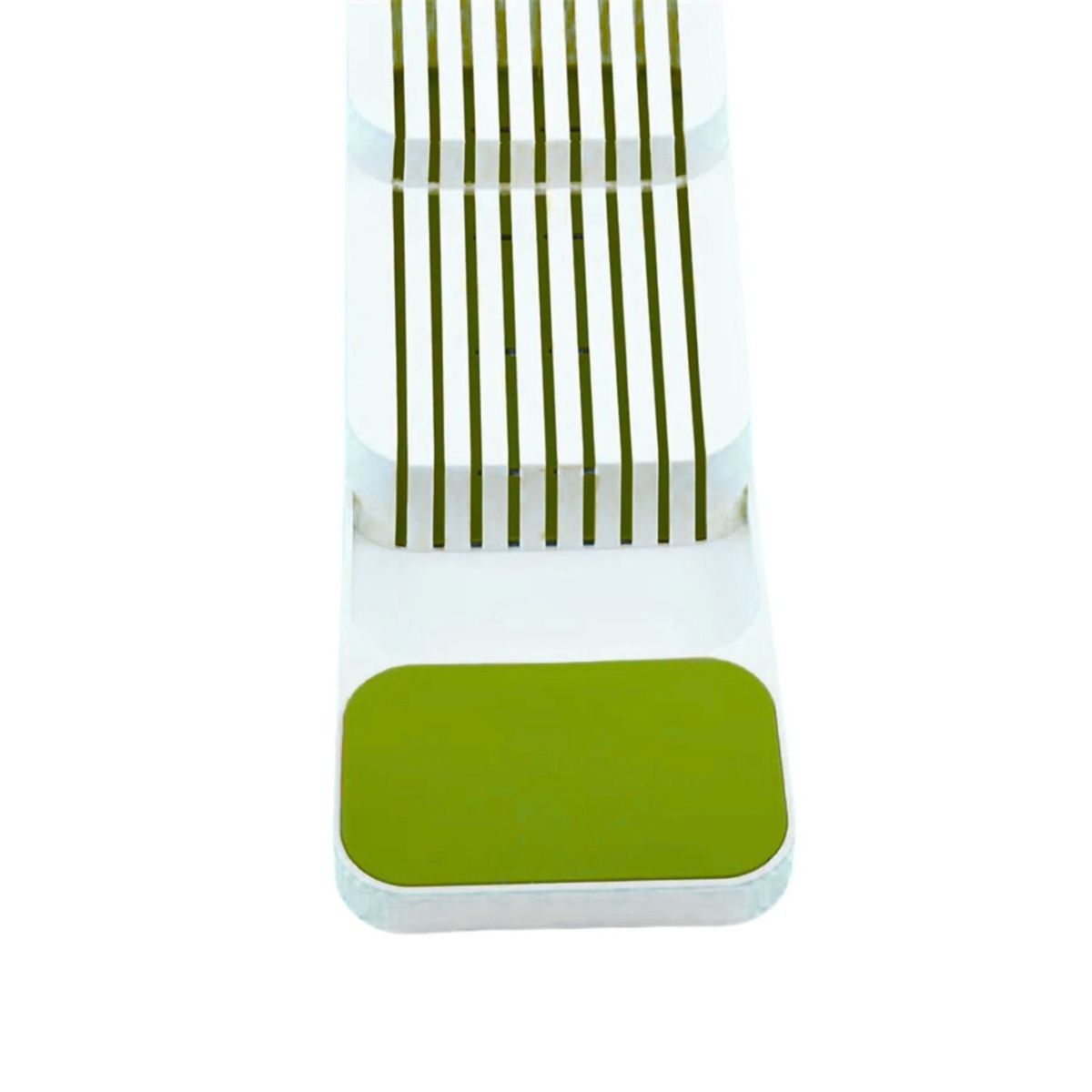 GENERICO - Organizador De Cuchillos Bandeja Cajon de Cocina 9 Ranuras