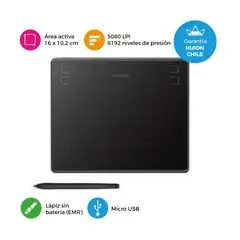 HUION - Tableta Gráfica HS64