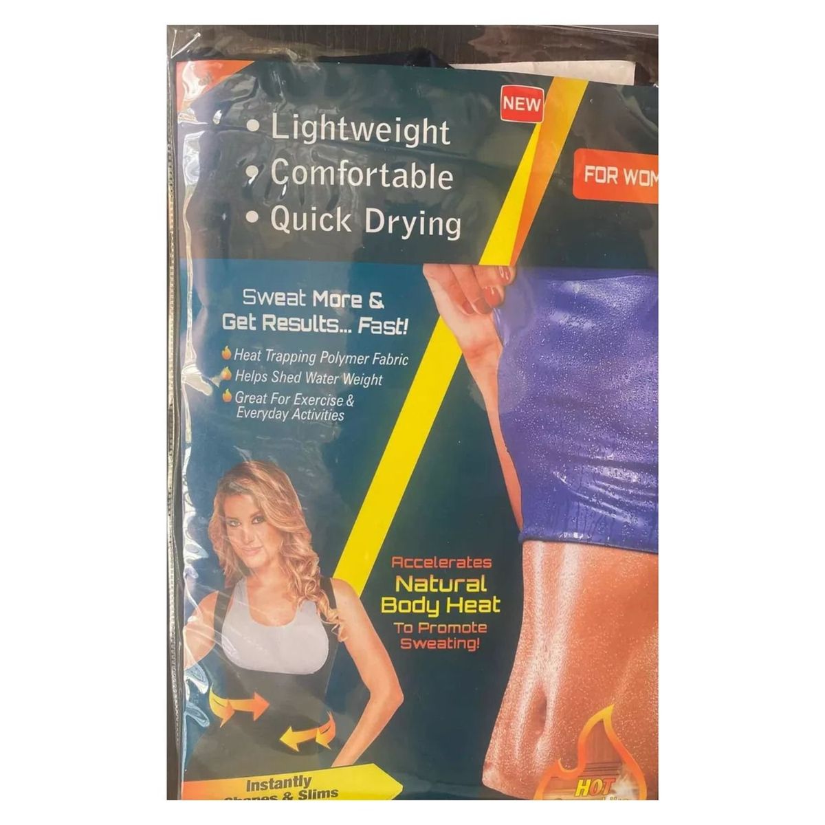 GENERICO - Faja Reductora Spa Para Mujer Sauna Compresion