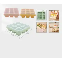 GENERICO - Cubeta de hielo cubetera con tapa