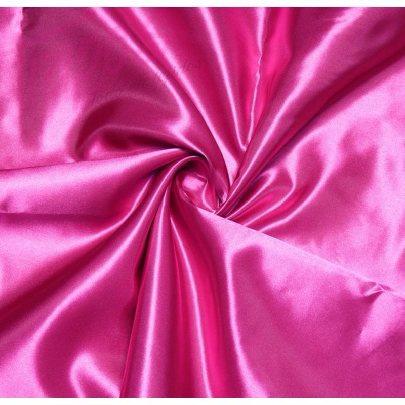 GENERICO - tela raso 10 metros fucsia