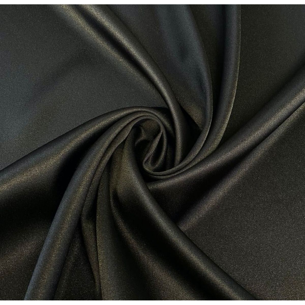 GENERICO - tela raso 10 metros negro