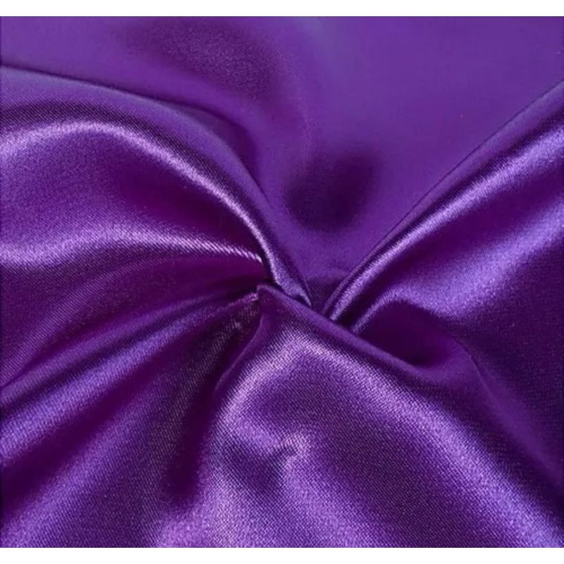 GENERICO - tela raso 10 metros morado