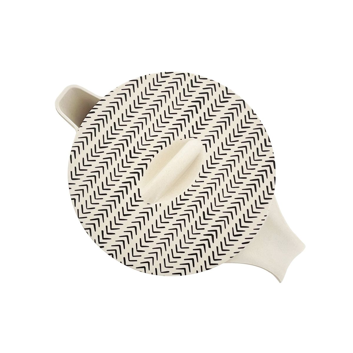 DECOGREEN - Jarron Biobamboo Redondo Flechas 14 L.