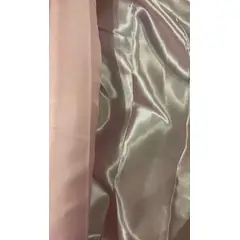 GENERICO - Tela raso 10 metros rosado