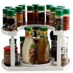 GENERICO - Organizador Giratorio Para Especias Y Condimentos De Cocina