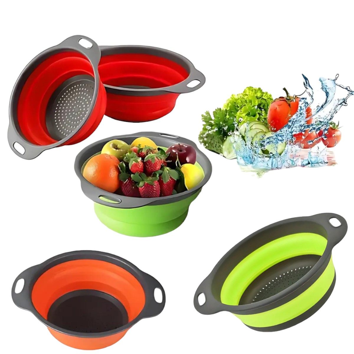 GENERICO - Colador Plegable Silicona