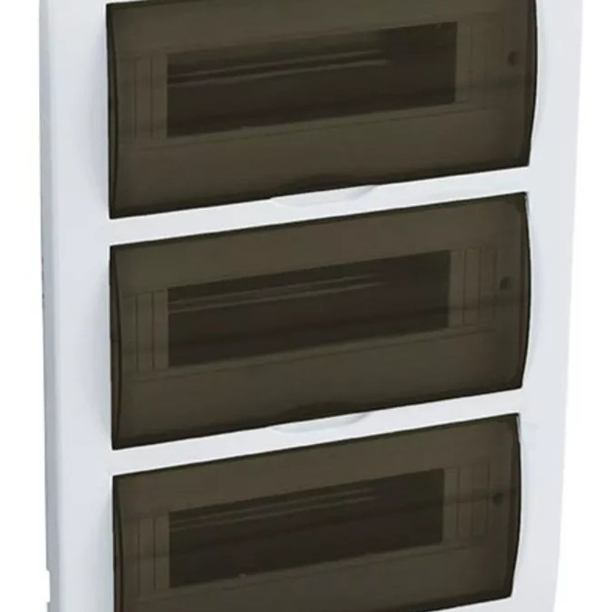 MUNDO MAGIA - Tablero Plástico Embutido 36 Circuitos Puerta Transparente