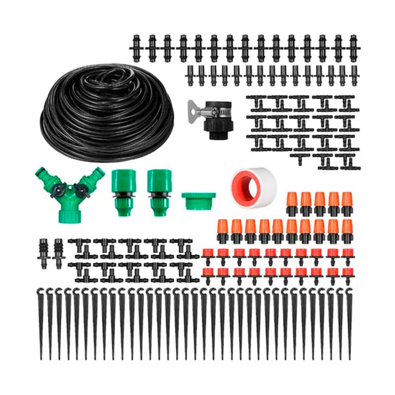 GENERICO - Kit De Riego Sistema Automático Goteo 40m 164pcs