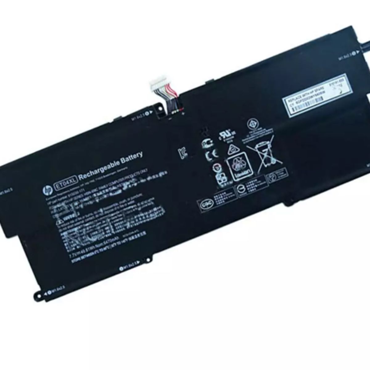 HP - BATERIA HP ELITEBOOK X360 1020 G2 ORIGINAL 4 CELDAS NEGRO ET04XL