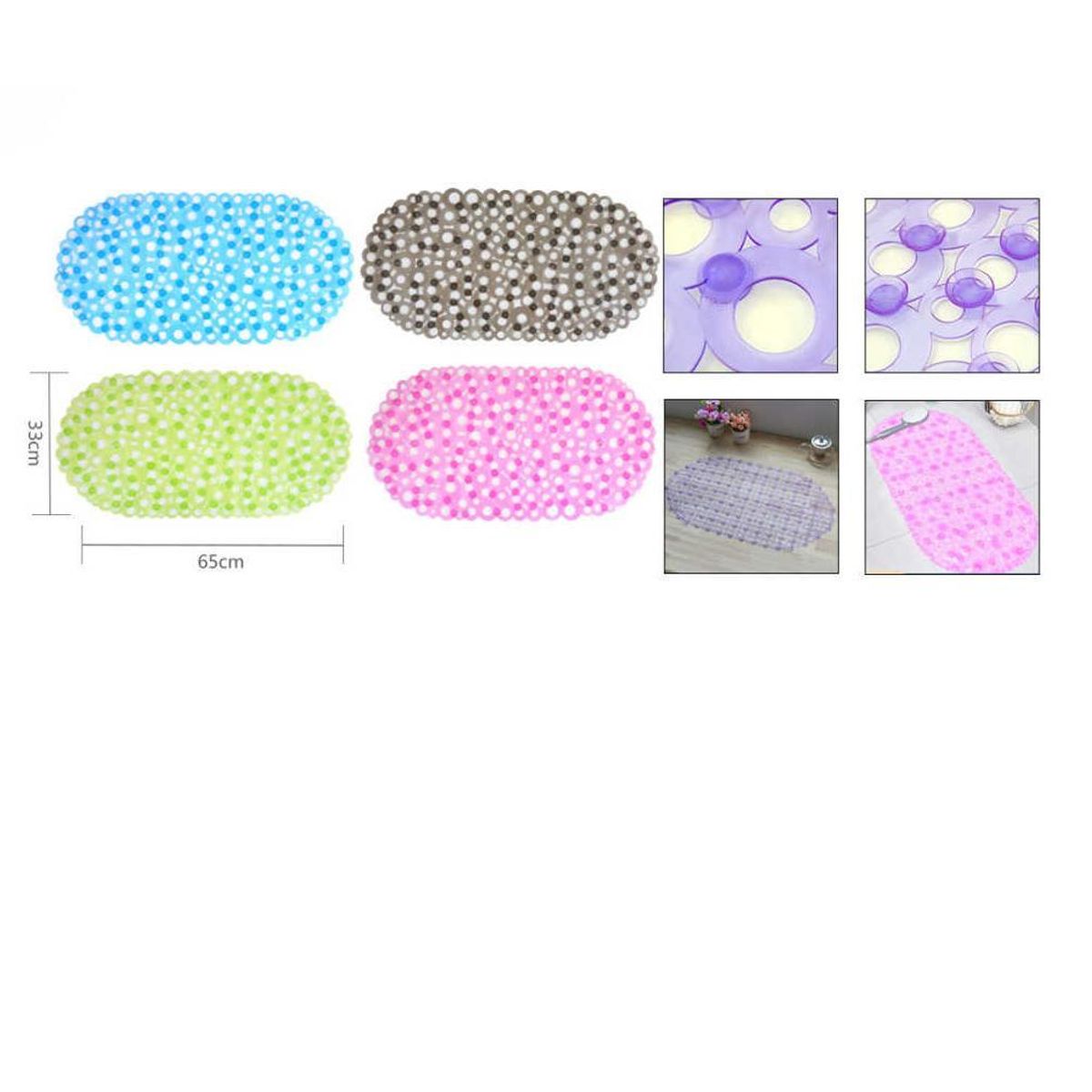 GENERICO - Alfombra antideslizante para baño