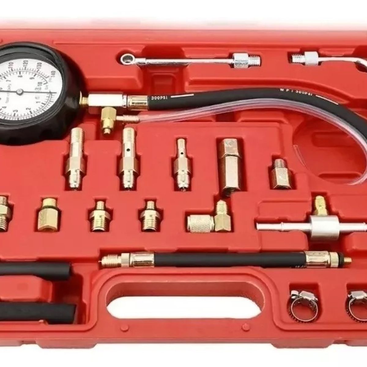 MUNDO MAGIA - Medidor Manómetro Presión De Inyección Combustible 20 Piezas