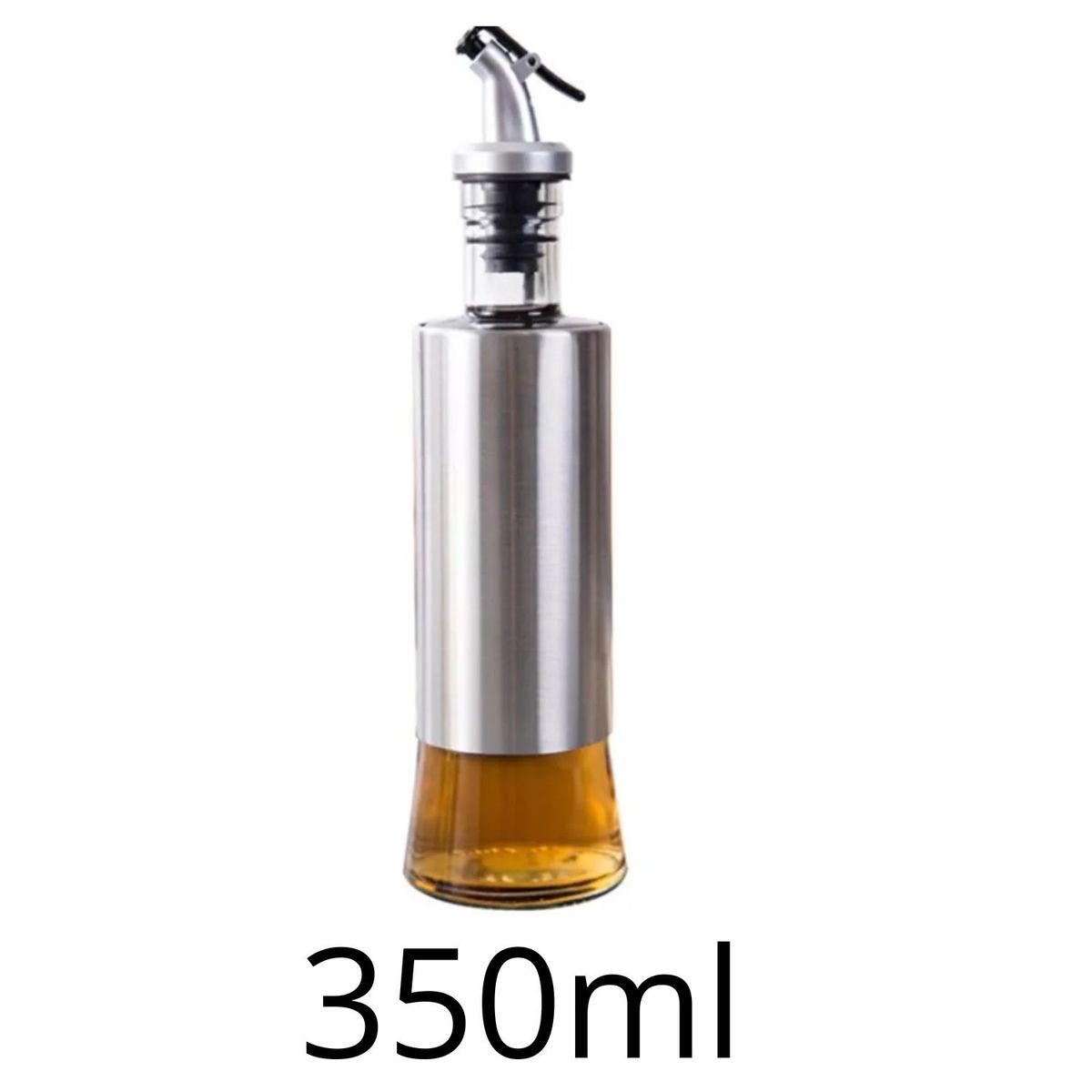 GENERICO - Alcuza Botella Dispensador 350 Ml Aceite Vinagre Restaurant
