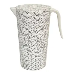 DECOGREEN - Jarron Biobamboo Redondo Puntos 14 L