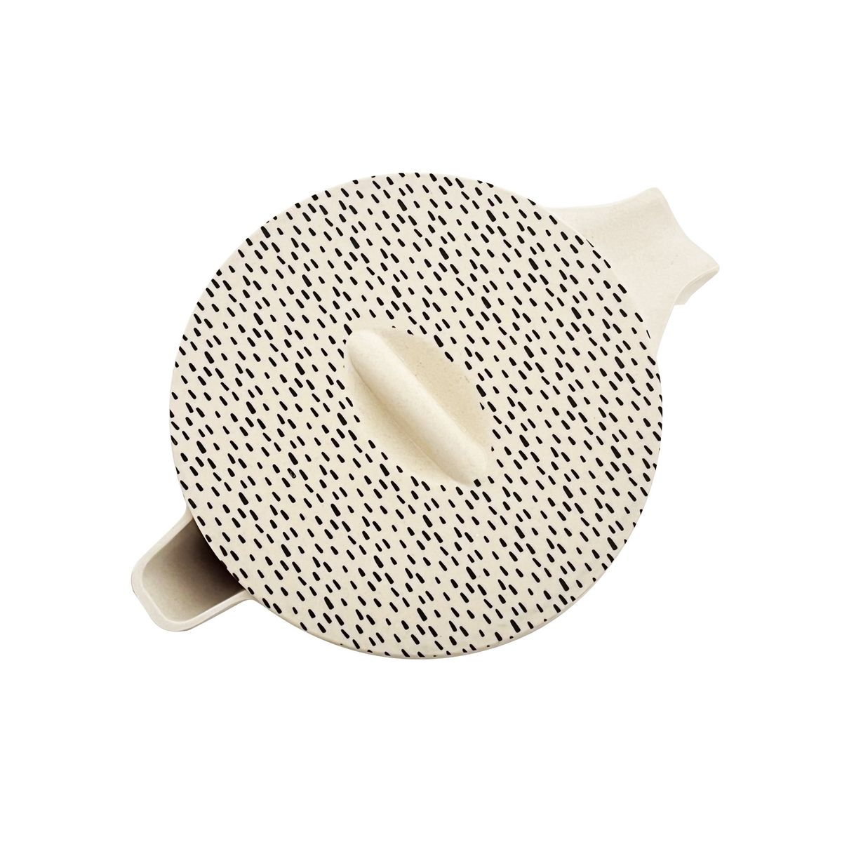 DECOGREEN - Jarron Biobamboo Redondo Puntos 14 L