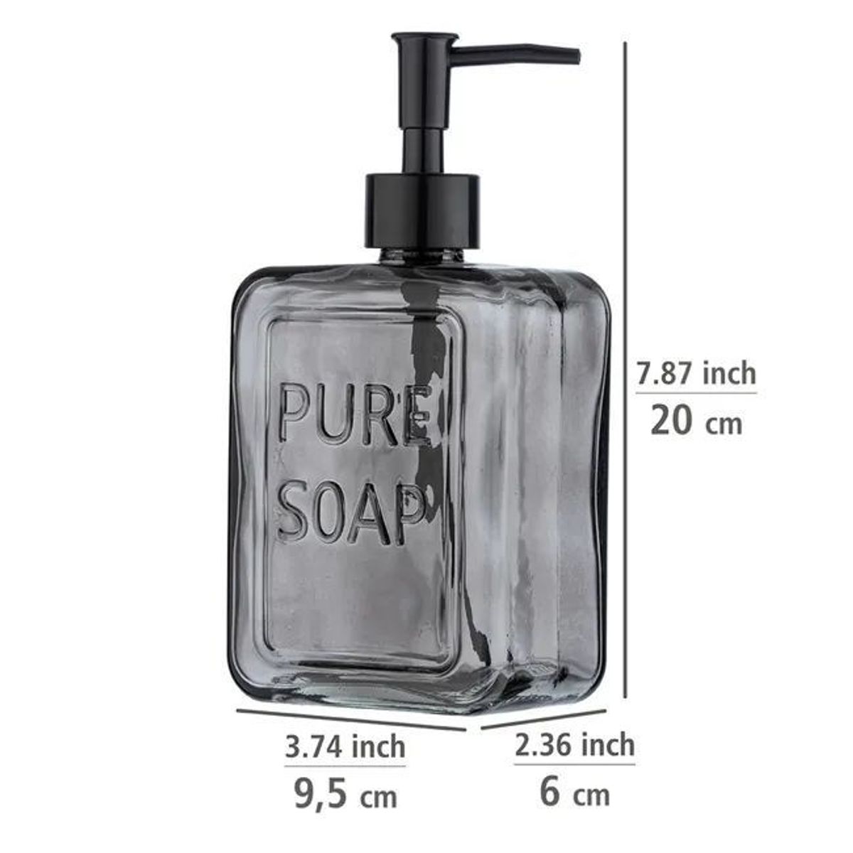 OEM - Dispensador Jabón Alcohol Gel 350ml Plastico Pure Soap