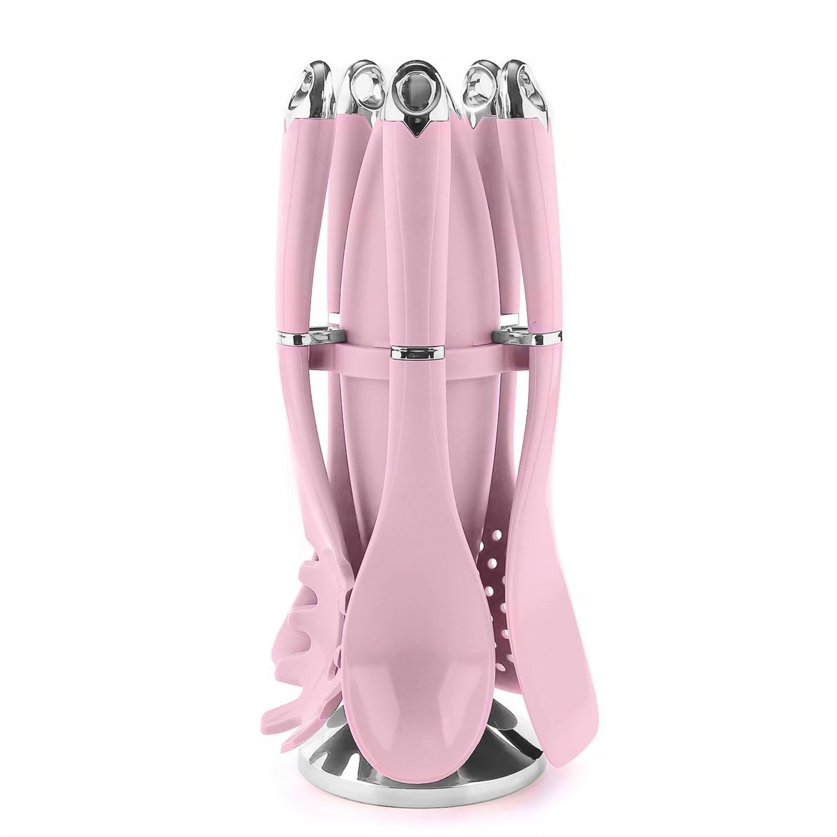 MP - Juego De Utensilios De Cocina De 6 Piezas Con Base Giratoria