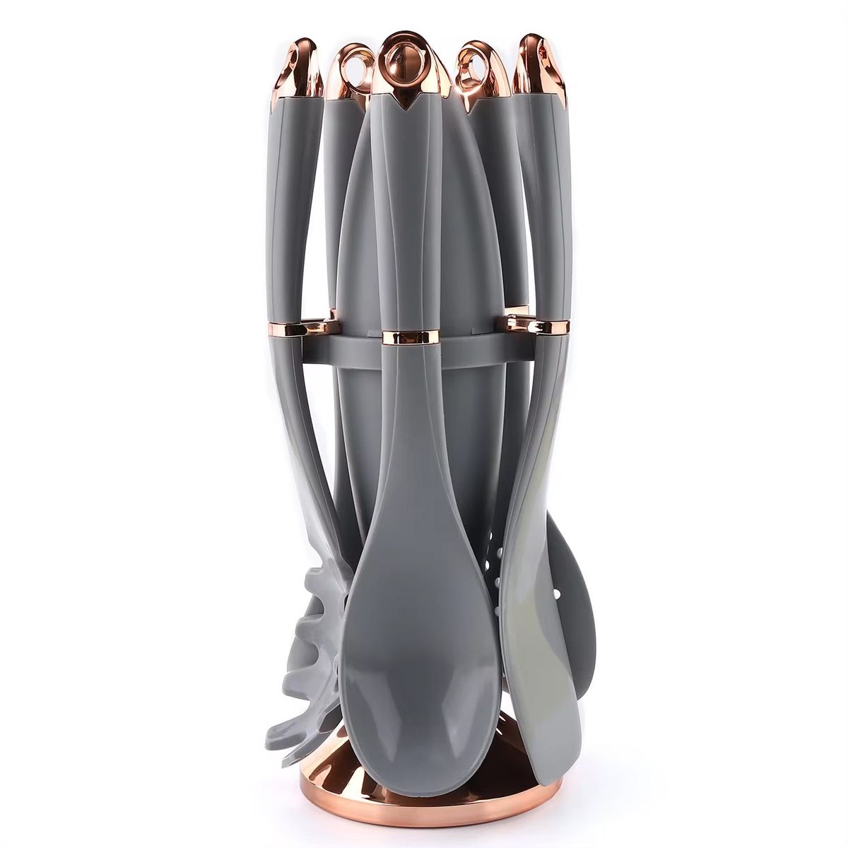 MP - Juego De Utensilios De Cocina De 6 Piezas Con Base Giratoria