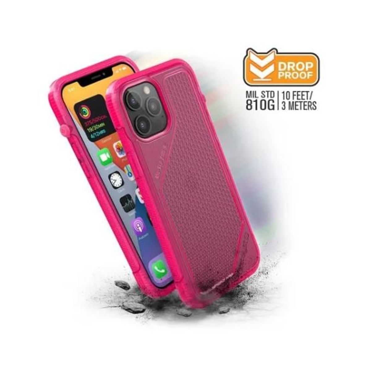 CATALYST - Carcasa Catalyst Vibe Para iPhone 12 Pro Max / Antigolpe - Rosa