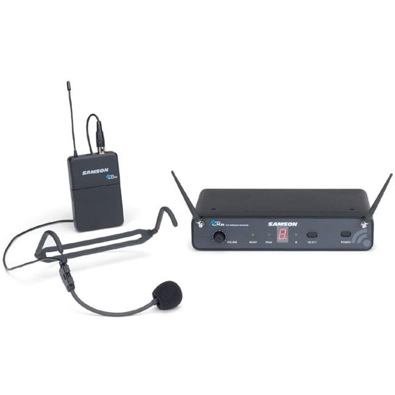 SAMSON - Sistema micrófono inalámbrico de cintillo Samson HS5