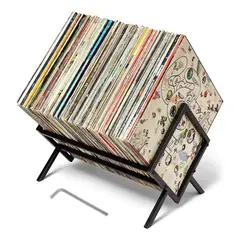 MUNDO MAGIA - Soporte Estantería De Almacenamiento De Discos De Vinilo