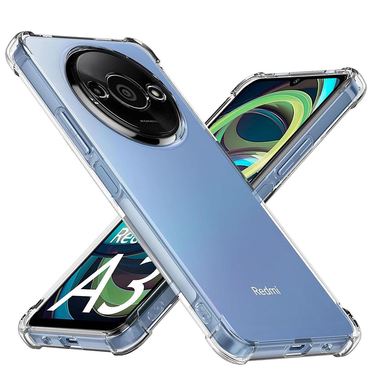 GENERICO - Carcasa Transparente Para Xiaomi Redmi A3