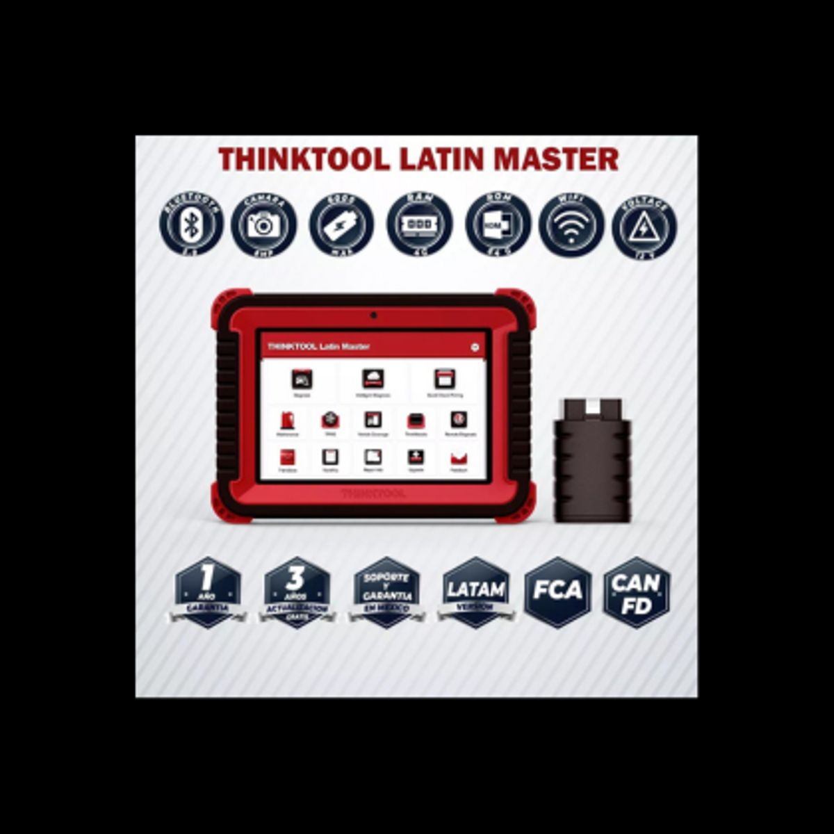 THINKCAR - SCANNER AUTOMOTRIZ PROFESIONAL THINKCAR LATIN MASTER