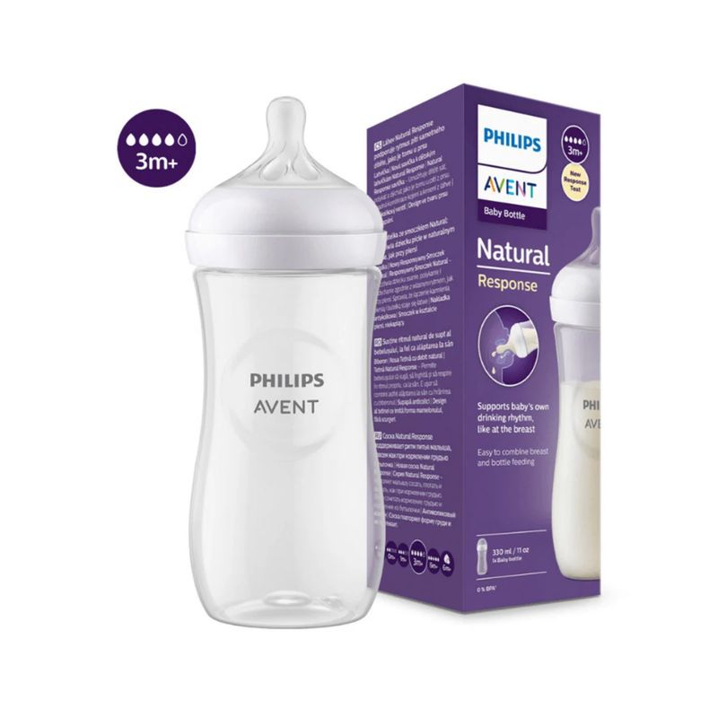 AVENT - Mamadera Natural Response Philips Avent 3m+ 330ml