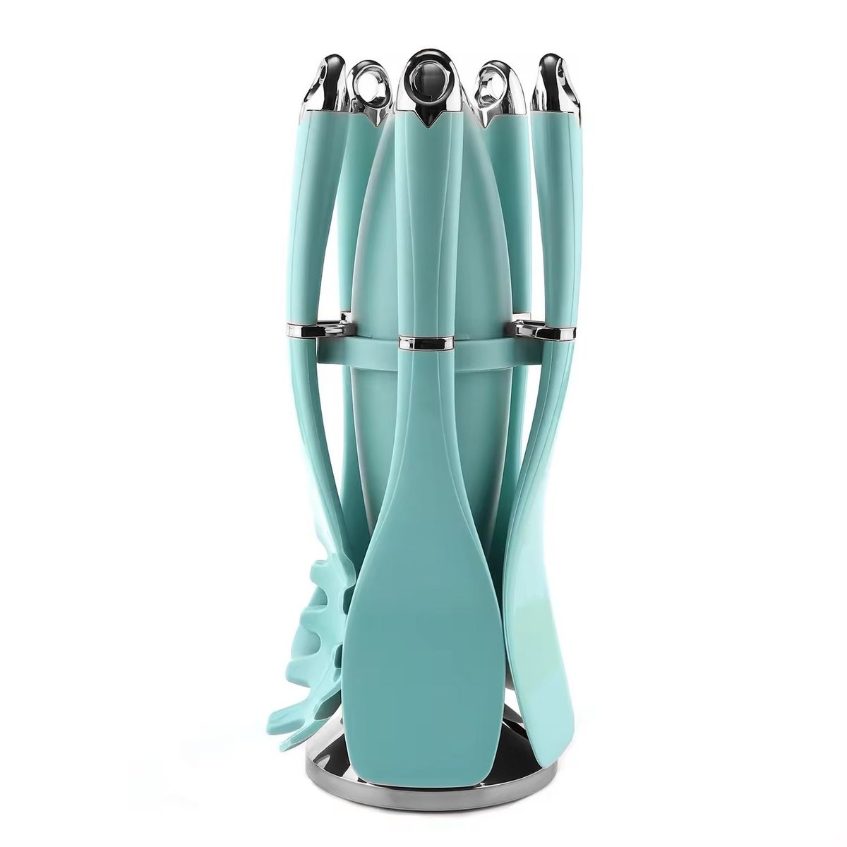 MP - Juego De Utensilios De Cocina De 6 Piezas Con Base Giratoria