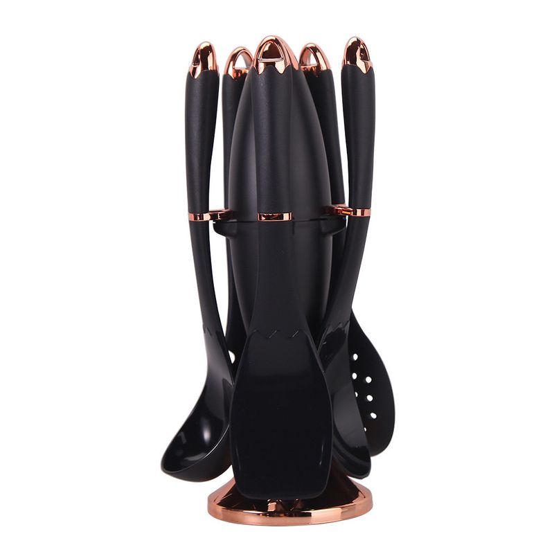MP - Juego De Utensilios Cocina 6 Piezas De Silicona Con Soporte