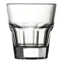 PASABAHCE - Vaso Vidrio Bajo Templado Casablanca 140Cc