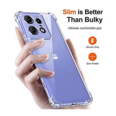 Imagen 2 del producto Carcasa Transparente Para Motorola Edge 50 Pro 5G