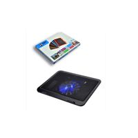 Base Soporte notebook 17"" color negro 1 ventilador