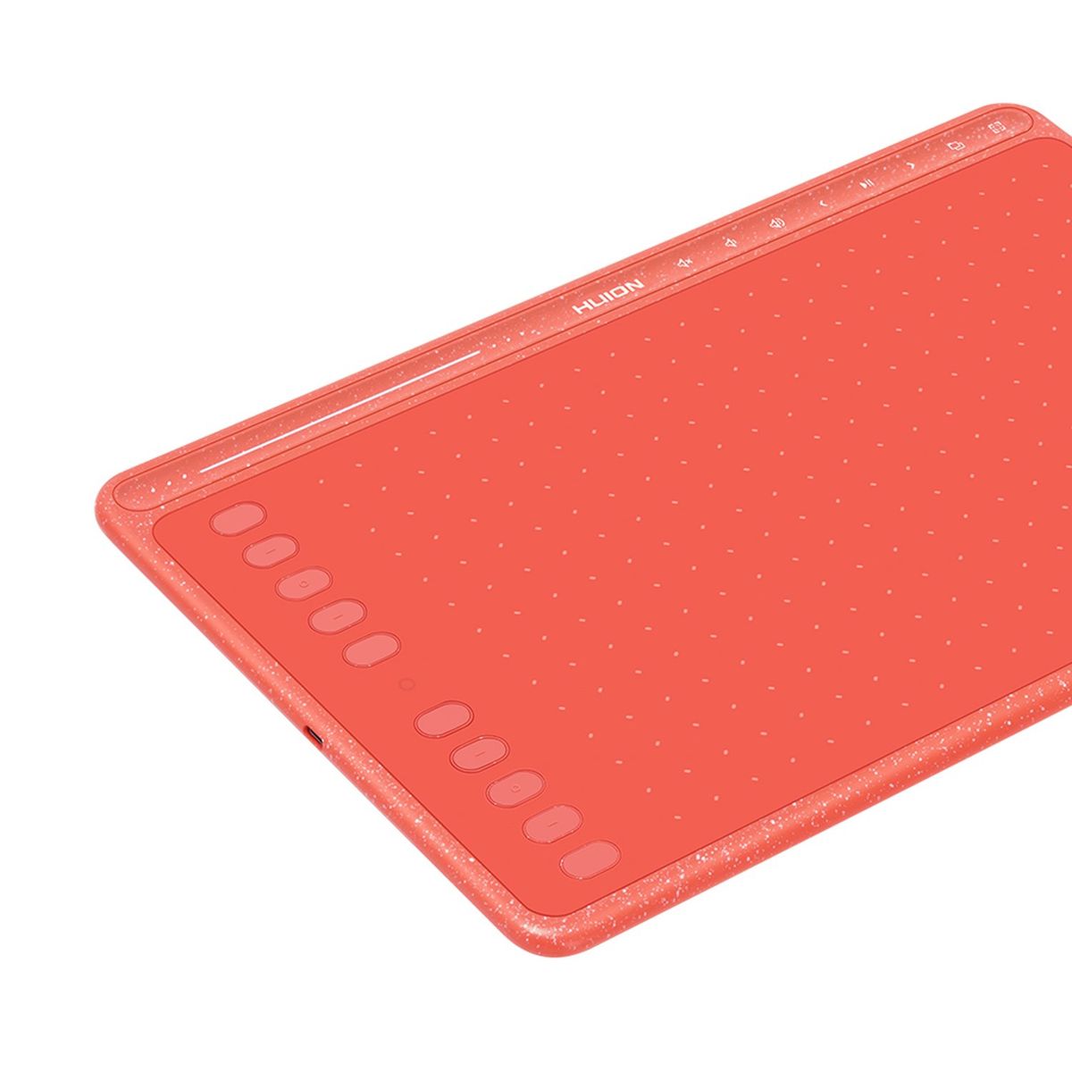HUION - Tableta Gráfica Huion HS611 Red con Barra Multimedia