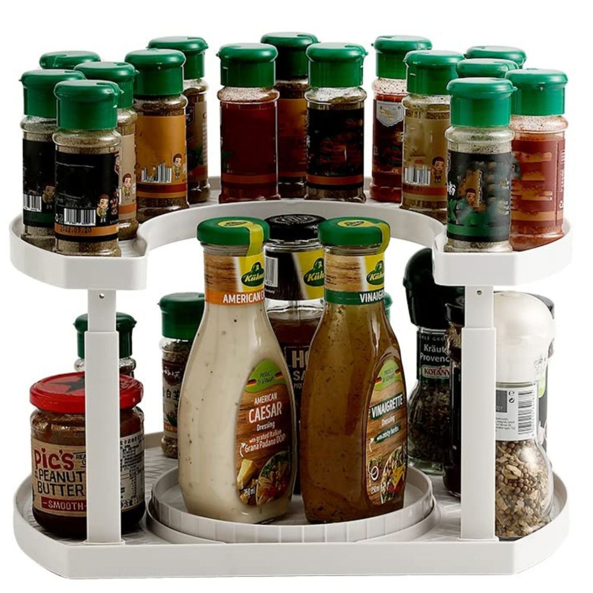 GENERICO - Organizador Giratorio Para Especias Y Condimentos De Cocina