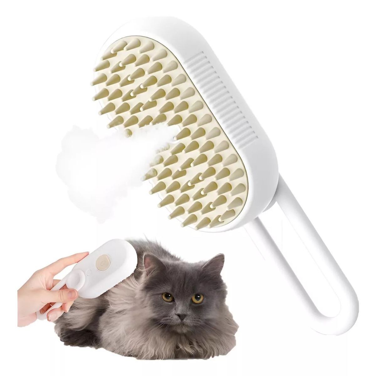 SHOP EHOME BAG - Roro Cepillo A Vapor Corto Pequeña Unidad Blanco