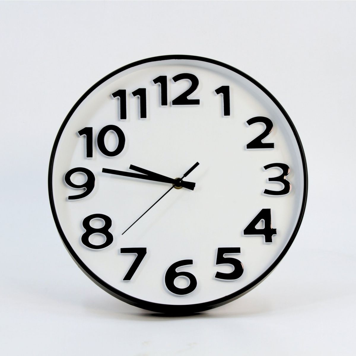 HOMESTAR - Reloj Mural Moderno con Números Grandes 30 cm