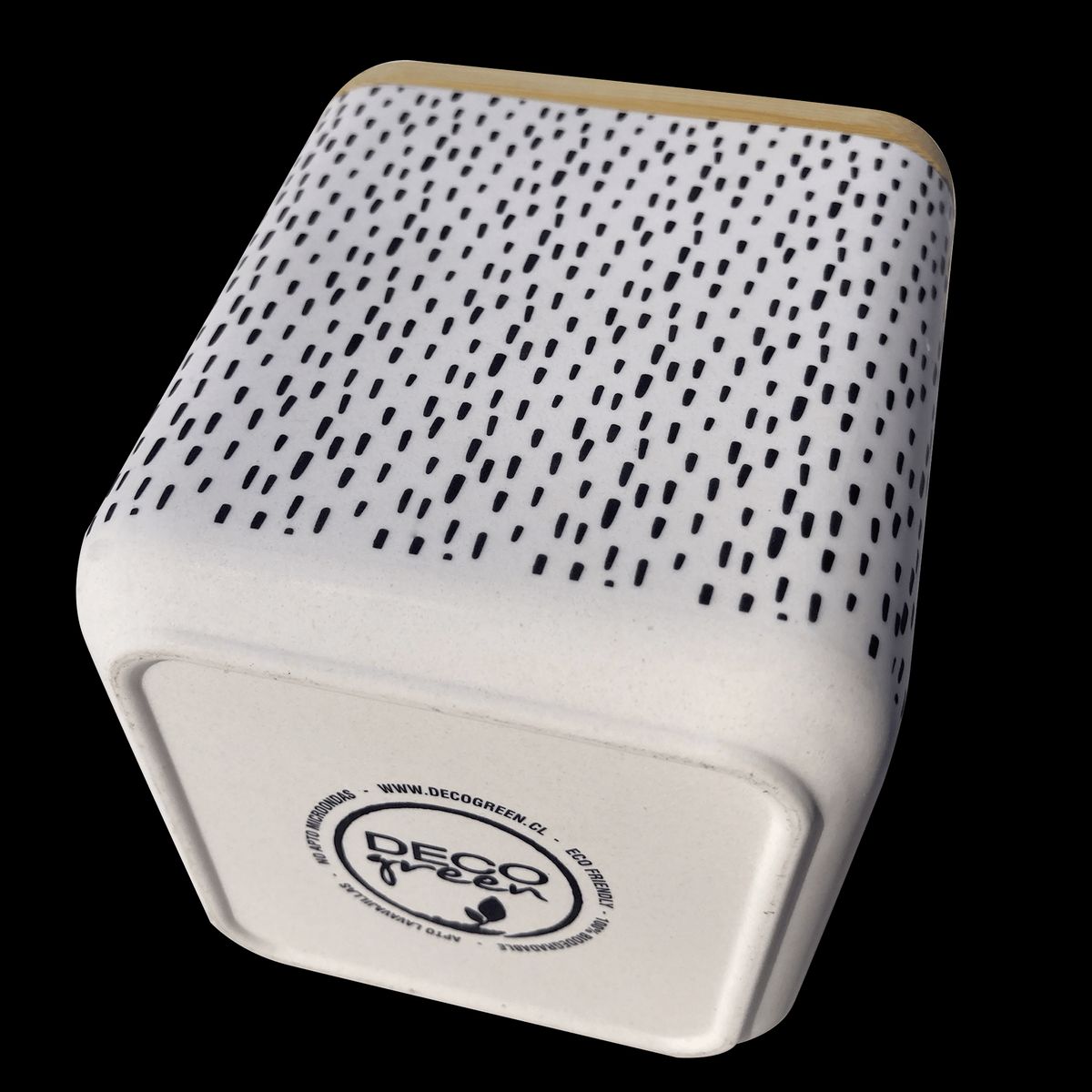 DECOGREEN - Canister  BioBamboo  11 cm Puntos