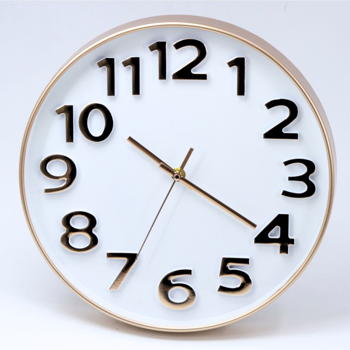 HOMESTAR - Reloj Mural Moderno con Números Grandes 30 cm