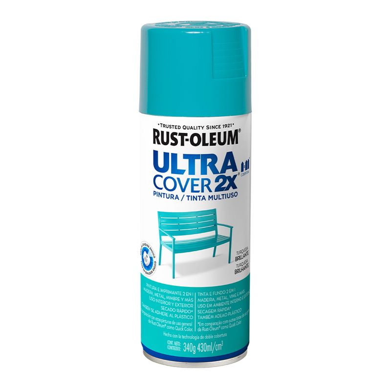 GENERICO - ULTRA COVER 2X - Turquesa Brillante 340G