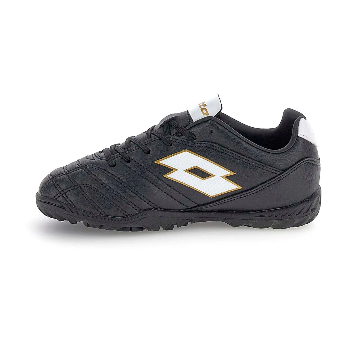 LOTTO - Zapato de Baby Fútbol Juvenil Lotto - Stadio 705 TF Negro - Negro - 39
