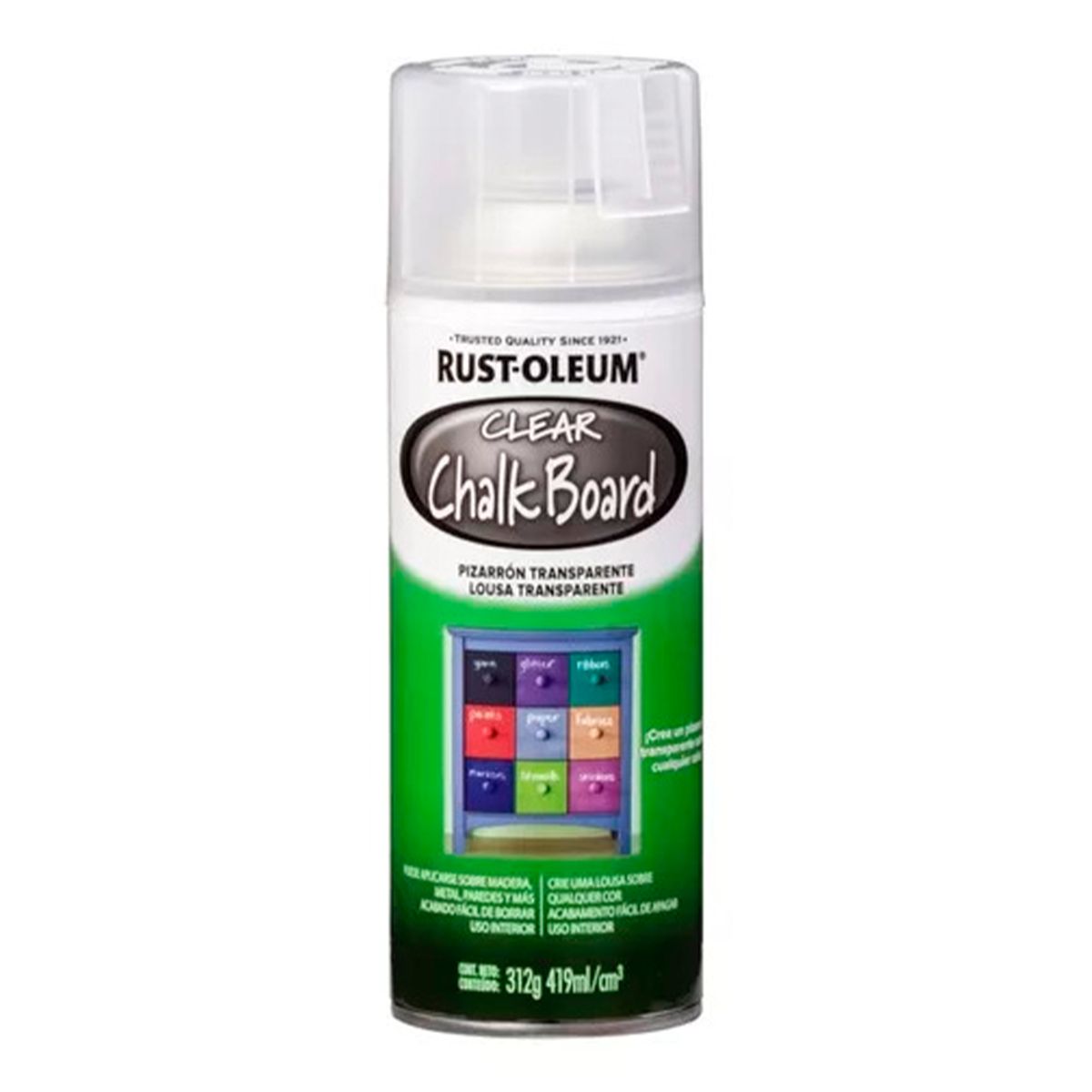 GENERICO - SPECIALTY PIZARRON -  Transparente Mate 312G