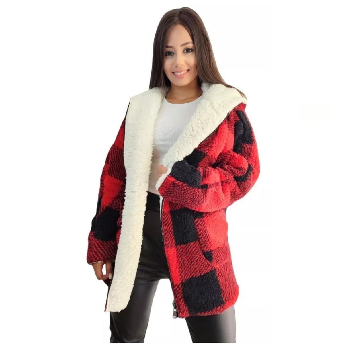 LIKE SHOP - Chaqueta Leñadora Unisex Reversible Invierno. Calidad Premium 050