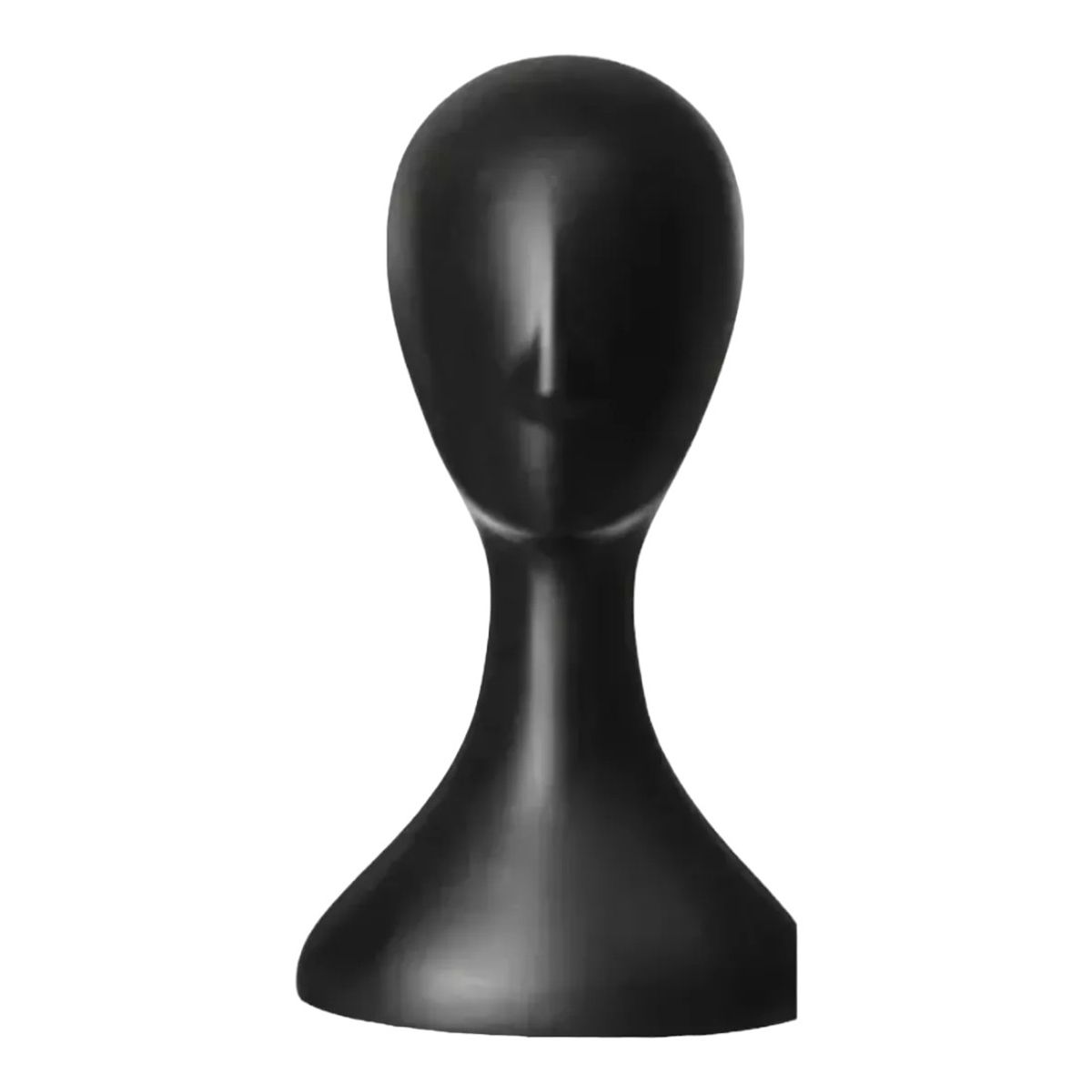 GENERICO - Exhibidor De Cabeza De Practica Peluqueria Sin Cara Negra