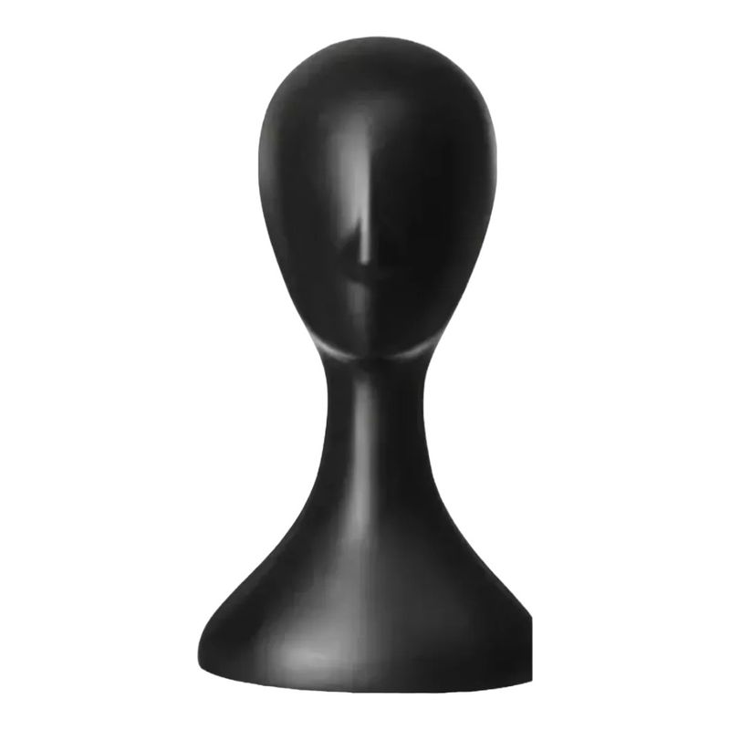 GENERICO - Exhibidor De Cabeza De Practica Peluqueria Sin Cara Negra