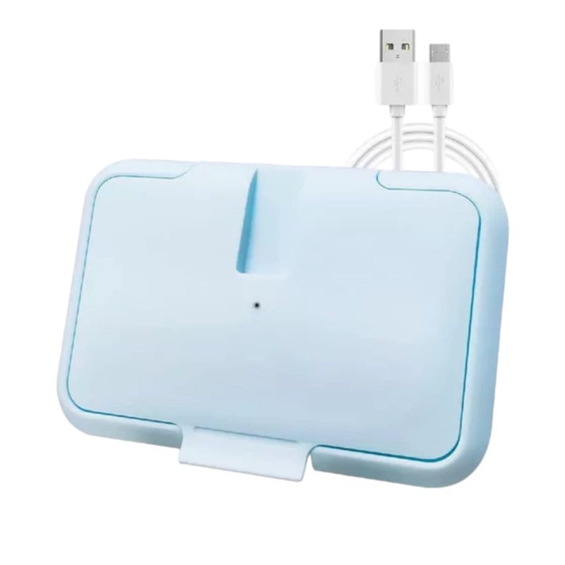 GENERICO - Calentador De Toallas Húmedas Portátil Usb Para Bebes AZUL