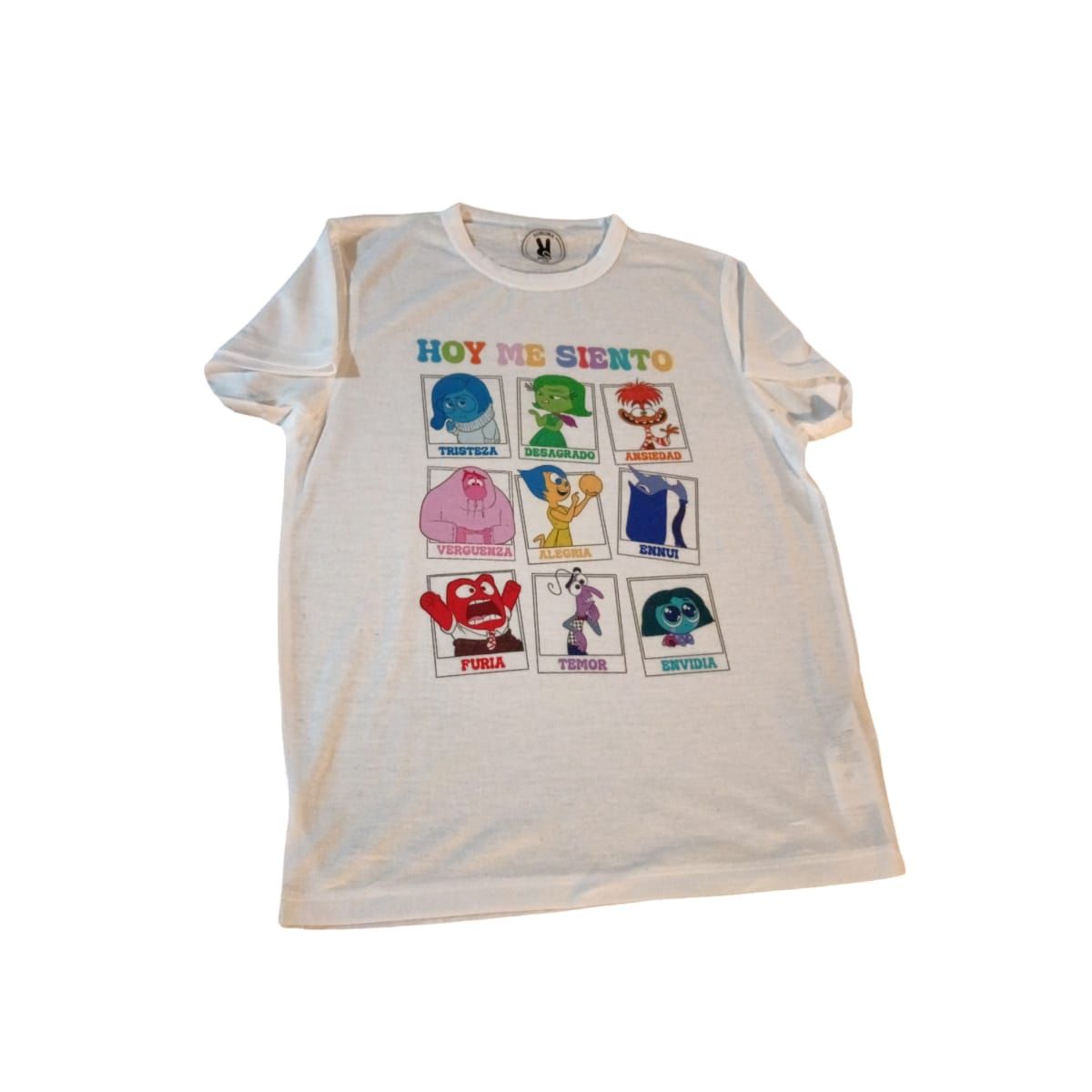 GENERICO - Polera tacto algodón niño con diseño de la pelicula  intensamente 2