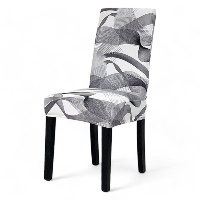 GENERICO - Pack 6 Fundas Sillas Comedor Tela Elastica - Multicolor