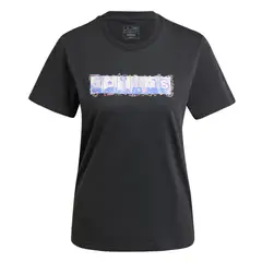 ADIDAS - Polera Doodle Estampada.-